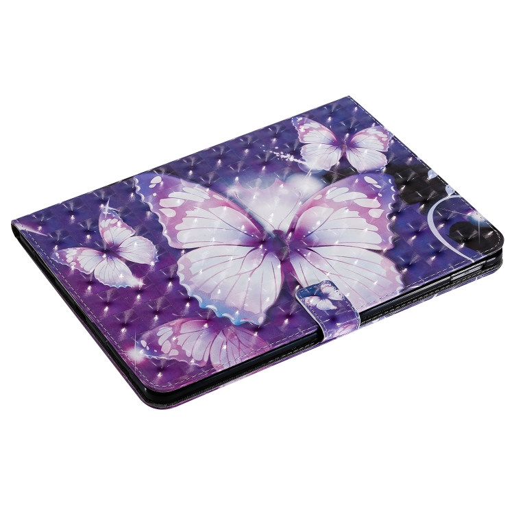 3D Painted Pattern Horizontal Flip Leather Case with Holder & Card Slots & Wallet & Sleep / Wake-up Function For iPad Air 2022 / 2020 10.9 /iPad Pro 11 2020 / 2018(Purple Butterfly) 3D Painted Pattern Horizontal Flip Leather Case with Holder & Card Slots & Wallet & Sleep / Wake-up Function For iPad Air 2022 / 2020 10.9 /iPad Pro 11 2020 / 2018(Purple Butterfly)