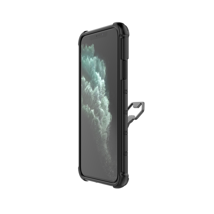 Peacock Style PC + TPU Protective Case with Bottle Opener For iPhone 11 Pro Max(Silver) Peacock Style PC + TPU Protective Case with Bottle Opener For iPhone 11 Pro Max(Silver)