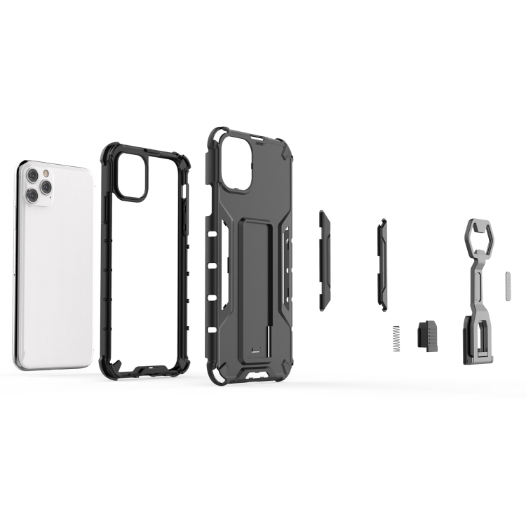 Peacock Style PC + TPU Protective Case with Bottle Opener For iPhone 11 Pro Max(Silver) Peacock Style PC + TPU Protective Case with Bottle Opener For iPhone 11 Pro Max(Silver)