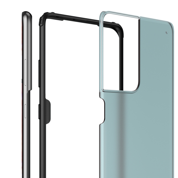 For Samsung Galaxy S21 Ultra 5G Four-corner Shockproof TPU + PC Protective Case(Black) For Samsung Galaxy S21 Ultra 5G Four-corner Shockproof TPU + PC Protective Case(Black)