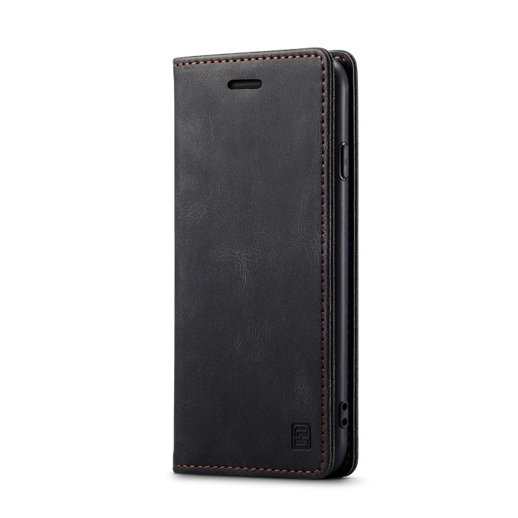 For iPhone SE 2022 / SE 2020 / 8 / 7 AutSpace A01 Retro Skin-feel Crazy Horse Texture Horizontal Flip Leather Case with Holder & Card Slots & Wallet & RFID(Black) For iPhone SE 2022 / SE 2020 / 8 / 7 AutSpace A01 Retro Skin-feel Crazy Horse Texture Horizontal Flip Leather Case with Holder & Card Slots & Wallet & RFID(Black)