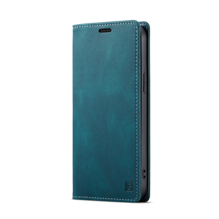 For iPhone 12 / 12 Pro AutSpace A01 Retro Skin-feel Crazy Horse Texture Horizontal Flip Leather Case with Holder & Card Slots & Wallet & RFID(Blue) For iPhone 12 / 12 Pro AutSpace A01 Retro Skin-feel Crazy Horse Texture Horizontal Flip Leather Case with Holder & Card Slots & Wallet & RFID(Blue)