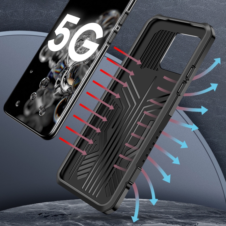 For Samsung Galaxy S21 5G Machine Armor Warrior Shockproof PC + TPU Protective Case(Red) For Samsung Galaxy S21 5G Machine Armor Warrior Shockproof PC + TPU Protective Case(Red)