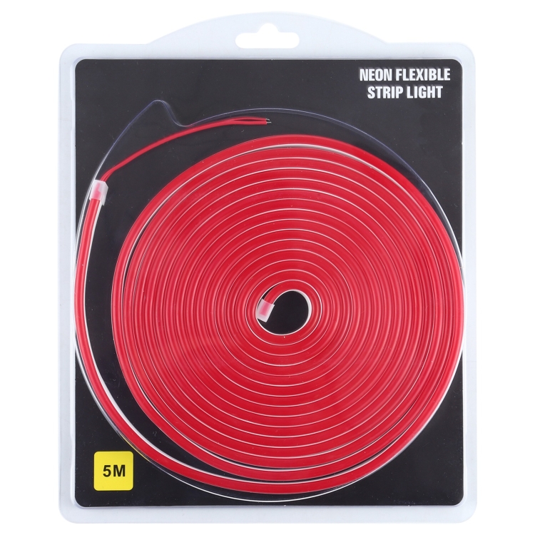 Tira NEON Led Flex 12v Rojo IP65