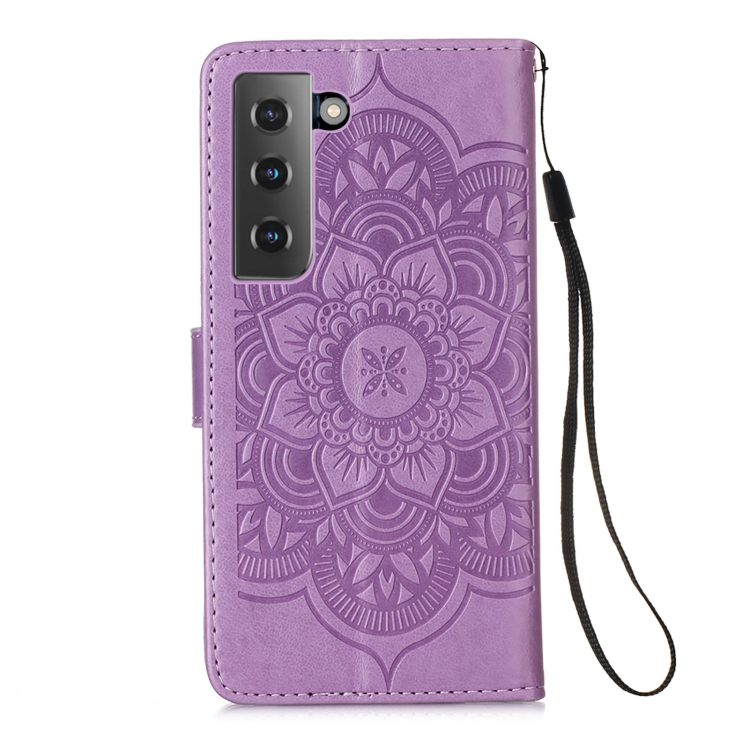 For Samsung Galaxy S21+ 5G Dream Catcher Printing Horizontal Flip Leather Case with Holder & Card Slots & Wallet & Lanyard(Purple) For Samsung Galaxy S21+ 5G Dream Catcher Printing Horizontal Flip Leather Case with Holder & Card Slots & Wallet & Lanyard(Purple)