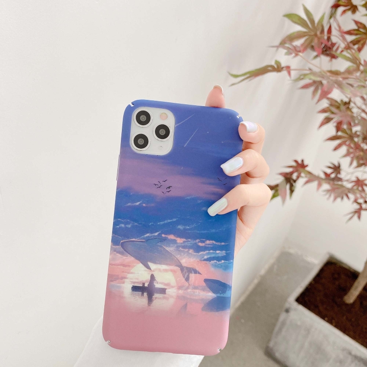 Water Stick Style Hard Protective Cas For iPhone 11 Pro Max(Sea Moon) Water Stick Style Hard Protective Cas For iPhone 11 Pro Max(Sea Moon)