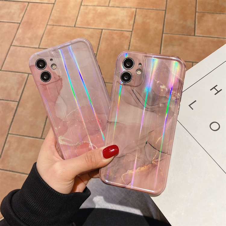 For iPhone 11 Pro Aurora TPU Shockproof Protective Case (Rose Gold Marble) For iPhone 11 Pro Aurora TPU Shockproof Protective Case (Rose Gold Marble)