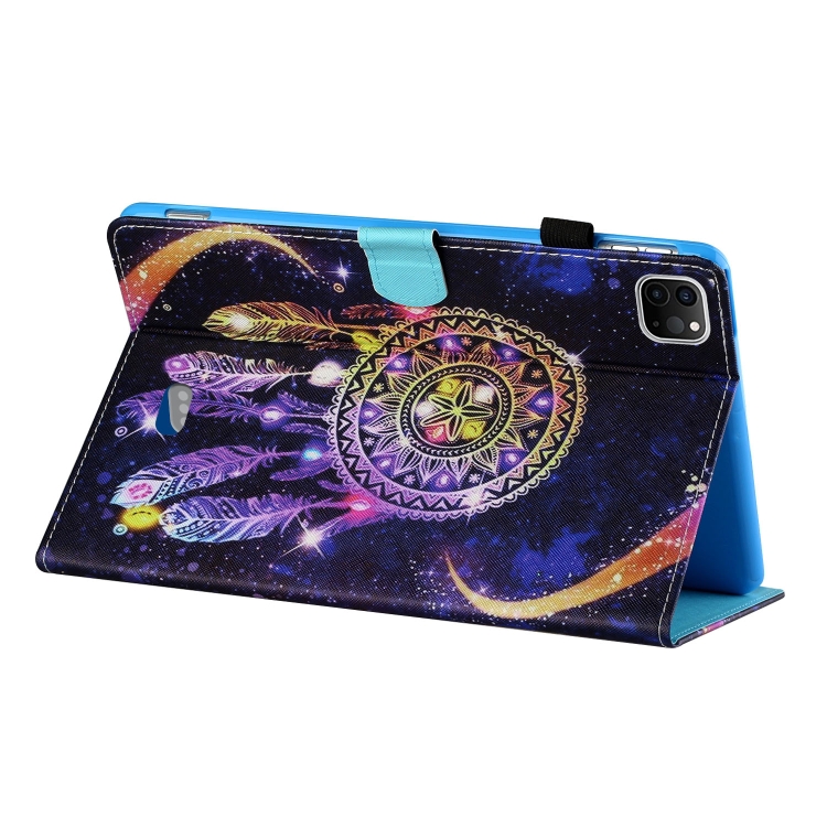 Sewing Thread Horizontal Painted Flat Leather Case with Pen Cover & Anti Skid Strip & Card Slot & Holder & Sleep / Wake-up Function For iPad Air 2022 / 2020 10.9(Starry Sky Wind Chimes) Sewing Thread Horizontal Painted Flat Leather Case with Pen Cover & Anti Skid Strip & Card Slot & Holder & Sleep / Wake-up Function For iPad Air 2022 / 2020 10.9(Starry Sky Wind Chimes)
