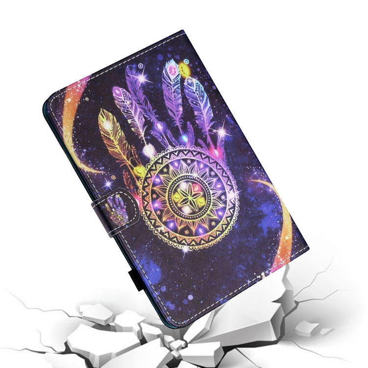 Sewing Thread Horizontal Painted Flat Leather Case with Pen Cover & Anti Skid Strip & Card Slot & Holder & Sleep / Wake-up Function For iPad Air 2022 / 2020 10.9(Starry Sky Wind Chimes) Sewing Thread Horizontal Painted Flat Leather Case with Pen Cover & Anti Skid Strip & Card Slot & Holder & Sleep / Wake-up Function For iPad Air 2022 / 2020 10.9(Starry Sky Wind Chimes)