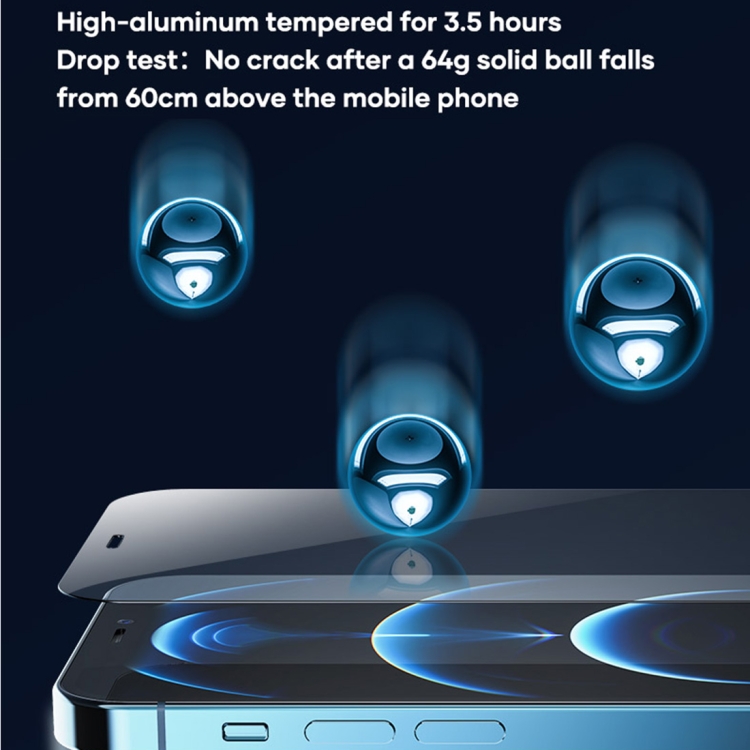 For iPhone 12 mini ROCK Full Screen Borderless Tempered Glass Film For iPhone 12 mini ROCK Full Screen Borderless Tempered Glass Film