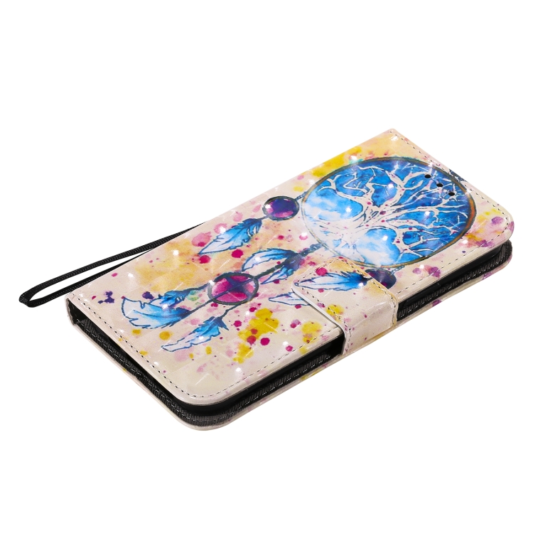 For iPhone 12 / 12 Pro 3D Painting Horizontal Flip Leather Case with Holder & Card Slot & Lanyard(Wind Chimes) For iPhone 12 / 12 Pro 3D Painting Horizontal Flip Leather Case with Holder & Card Slot & Lanyard(Wind Chimes)