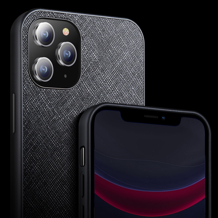 For iPhone 12 X-level Shockproof Cross Texture Protective Case(Black) For iPhone 12 X-level Shockproof Cross Texture Protective Case(Black)