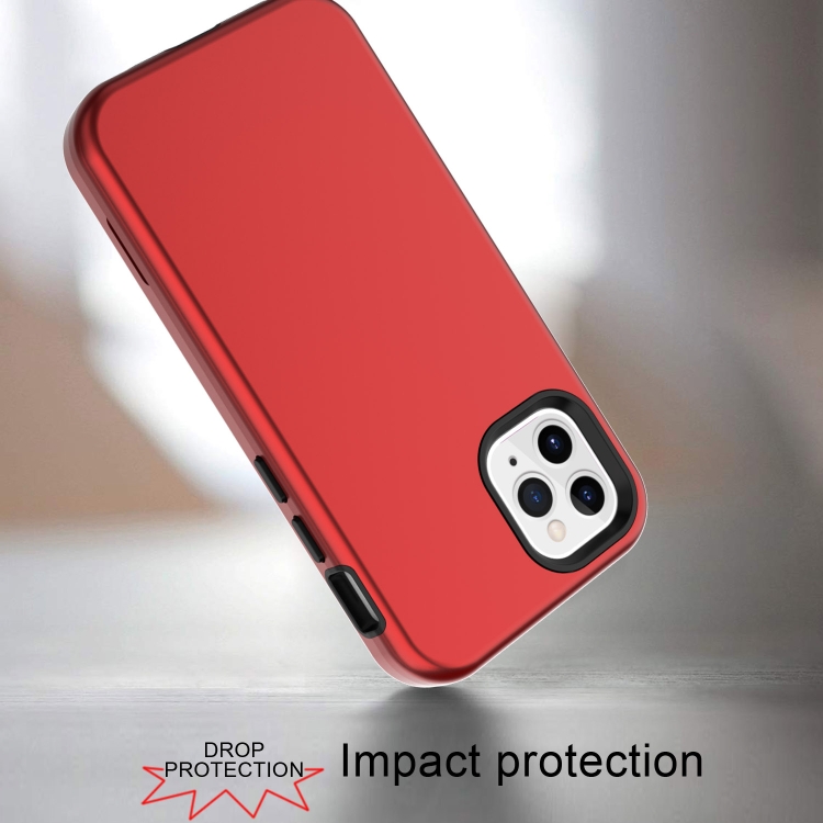 For iPhone 12 Pro Max Shockproof PC + TPU Protective Case(Red) For iPhone 12 Pro Max Shockproof PC + TPU Protective Case(Red)