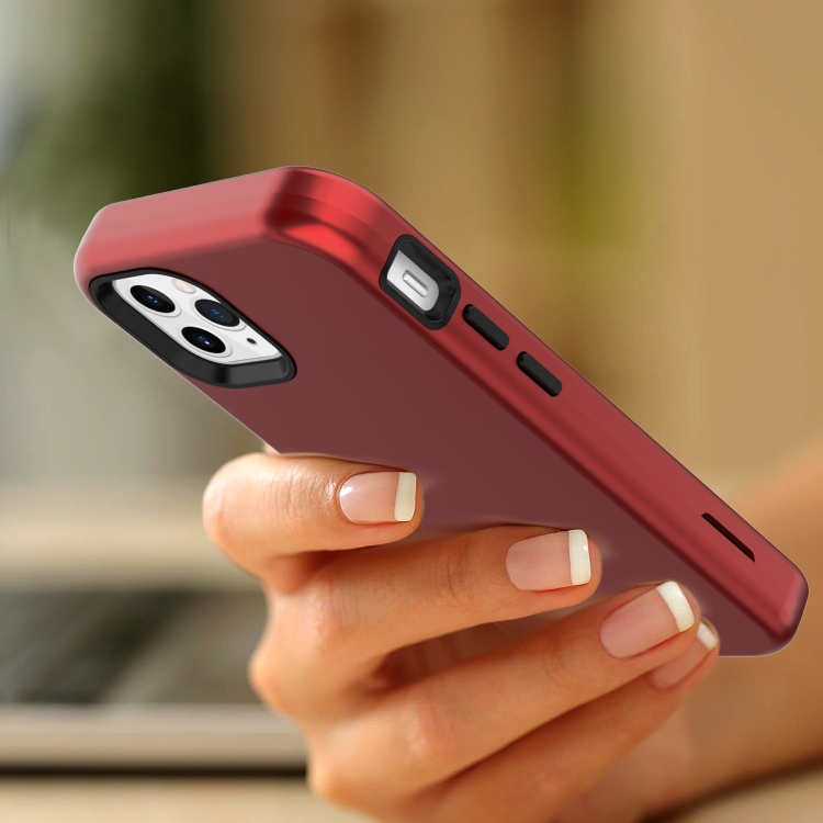 For iPhone 12 Pro Max Shockproof PC + TPU Protective Case(Red) For iPhone 12 Pro Max Shockproof PC + TPU Protective Case(Red)