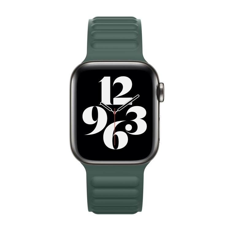 Freya - Brazalete de Cadena Cubana en Acero Inoxidable - Apple Watch Series  5 - 40mm y 44mm Pulsera | SMANIQUE
