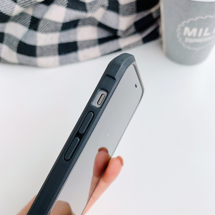 For iPhone 11 Pro Acrylic + Color TPU Shockproof Case with Neck Lanyard (Milk Grey) For iPhone 11 Pro Acrylic + Color TPU Shockproof Case with Neck Lanyard (Milk Grey)