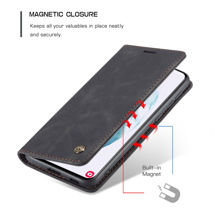 For Samsung Galaxy S21+ 5G CaseMe 013 Multifunctional Horizontal Flip Leather Case with Holder & Card Slot & Wallet(Black) For Samsung Galaxy S21+ 5G CaseMe 013 Multifunctional Horizontal Flip Leather Case with Holder & Card Slot & Wallet(Black)