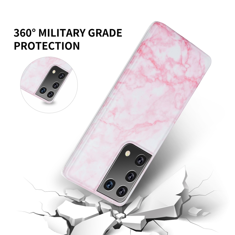 For Samsung Galaxy S21 Ultra 5G TPU Glossy Marble Pattern IMD Protective Case(Black) For Samsung Galaxy S21 Ultra 5G TPU Glossy Marble Pattern IMD Protective Case(Black)