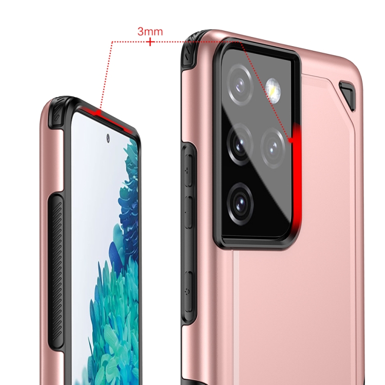 For Samsung Galaxy S21 Ultra 5G Shockproof Armor Protective Case(Red) For Samsung Galaxy S21 Ultra 5G Shockproof Armor Protective Case(Red)