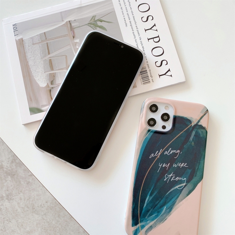 For iPhone 11 Pro Max Watercolor Painting Series Half Coverage IMD Workmanship Protective Case (DX-51) For iPhone 11 Pro Max Watercolor Painting Series Half Coverage IMD Workmanship Protective Case (DX-51)