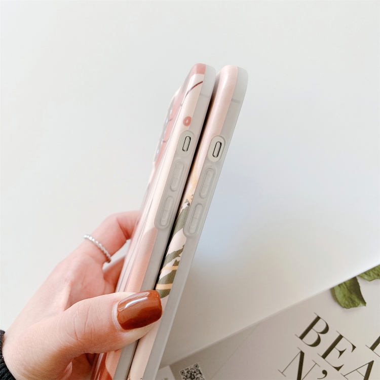 For iPhone 11 Pro Max Watercolor Painting Series Half Coverage IMD Workmanship Protective Case (DX-51) For iPhone 11 Pro Max Watercolor Painting Series Half Coverage IMD Workmanship Protective Case (DX-51)