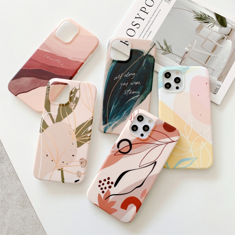 For iPhone 11 Pro Max Watercolor Painting Series Half Coverage IMD Workmanship Protective Case (DX-51) For iPhone 11 Pro Max Watercolor Painting Series Half Coverage IMD Workmanship Protective Case (DX-51)