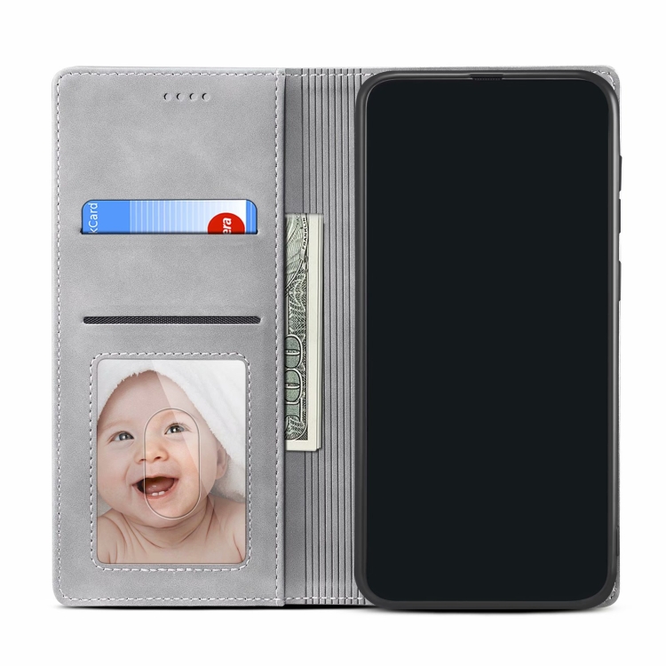 For Samsung Galaxy S20 FE GUSSIM GS-001 Business Style Horizontal Flip Skin Feel PU Leather Case with Holder & Card Slots & Wallet & Photo Frame(Grey) For Samsung Galaxy S20 FE GUSSIM GS-001 Business Style Horizontal Flip Skin Feel PU Leather Case with Holder & Card Slots & Wallet & Photo Frame(Grey)