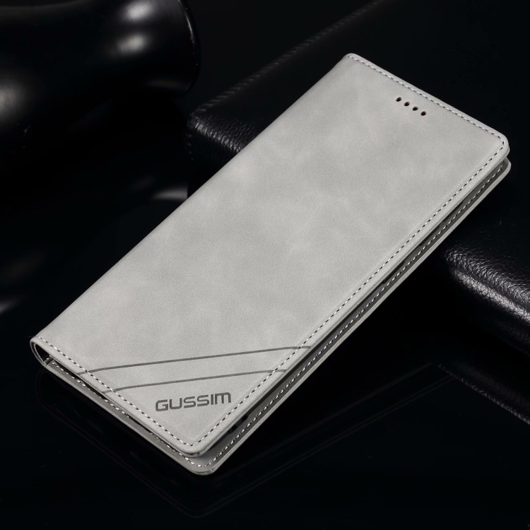 For Samsung Galaxy S20 FE GUSSIM GS-001 Business Style Horizontal Flip Skin Feel PU Leather Case with Holder & Card Slots & Wallet & Photo Frame(Grey) For Samsung Galaxy S20 FE GUSSIM GS-001 Business Style Horizontal Flip Skin Feel PU Leather Case with Holder & Card Slots & Wallet & Photo Frame(Grey)