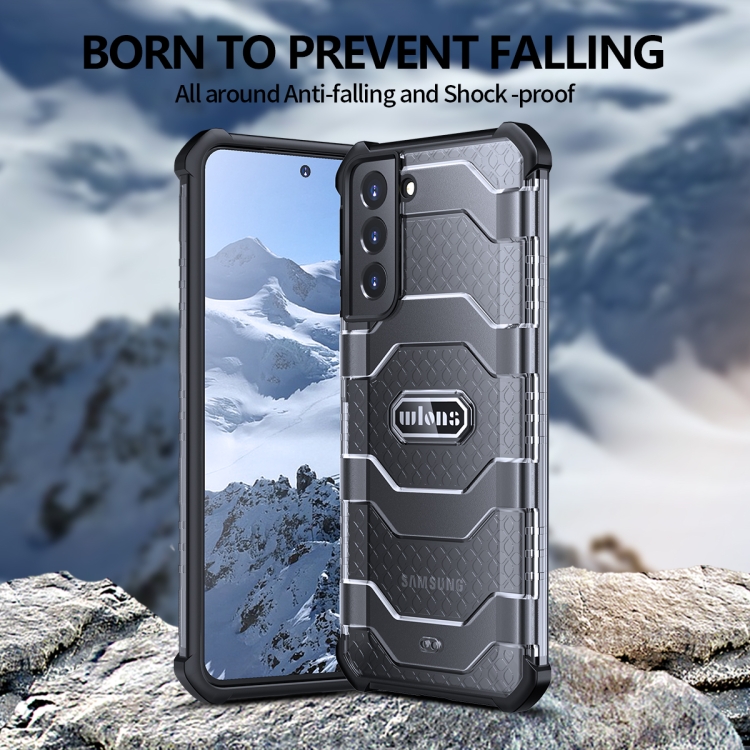 For Samsung Galaxy S21+ 5G wlons Explorer Series PC+TPU Protective Case(Black) For Samsung Galaxy S21+ 5G wlons Explorer Series PC+TPU Protective Case(Black)