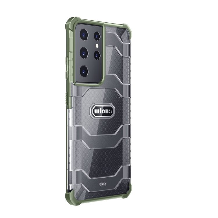 For Samsung Galaxy S21 Ultra 5G wlons Explorer Series PC+TPU Protective Case(Green) For Samsung Galaxy S21 Ultra 5G wlons Explorer Series PC+TPU Protective Case(Green)