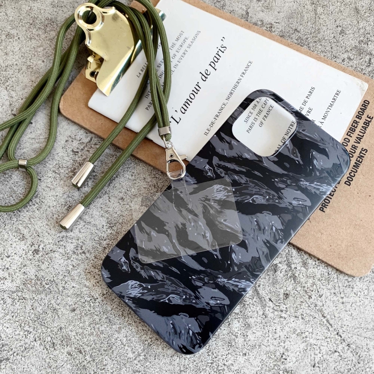 Camouflage Pattern IMD Shockproof TPU Protective Case with Lanyard For iPhone 11 Pro(Hunter Camo) Camouflage Pattern IMD Shockproof TPU Protective Case with Lanyard For iPhone 11 Pro(Hunter Camo)