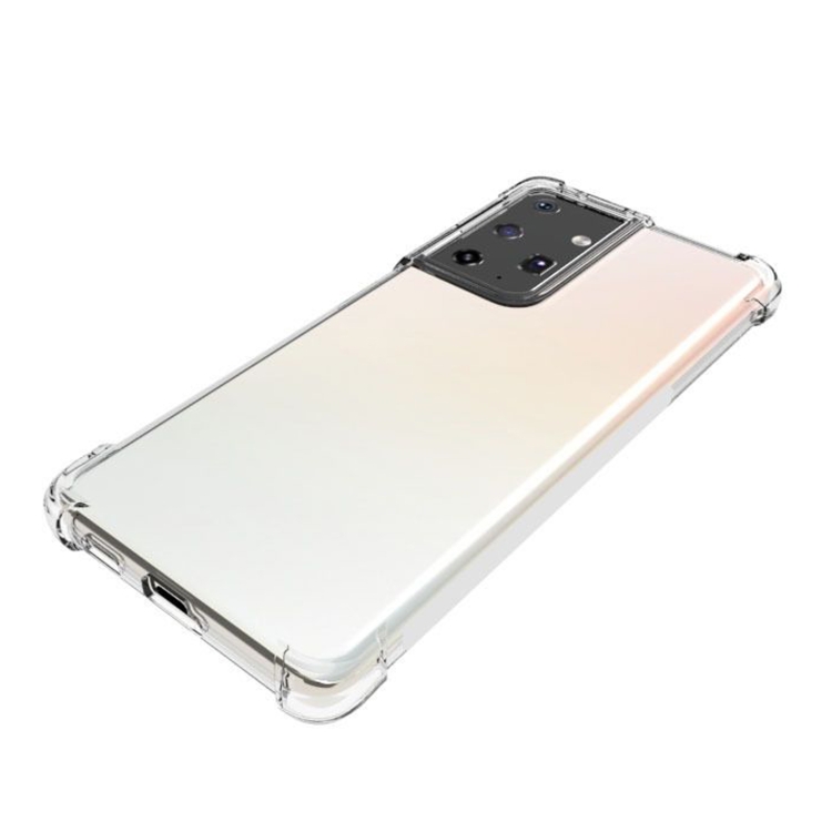 For Samsung Galaxy S21 Ultra 5G Shockproof Non-slip Waterproof Thickening TPU Protective Case(Transparent) For Samsung Galaxy S21 Ultra 5G Shockproof Non-slip Waterproof Thickening TPU Protective Case(Transparent)