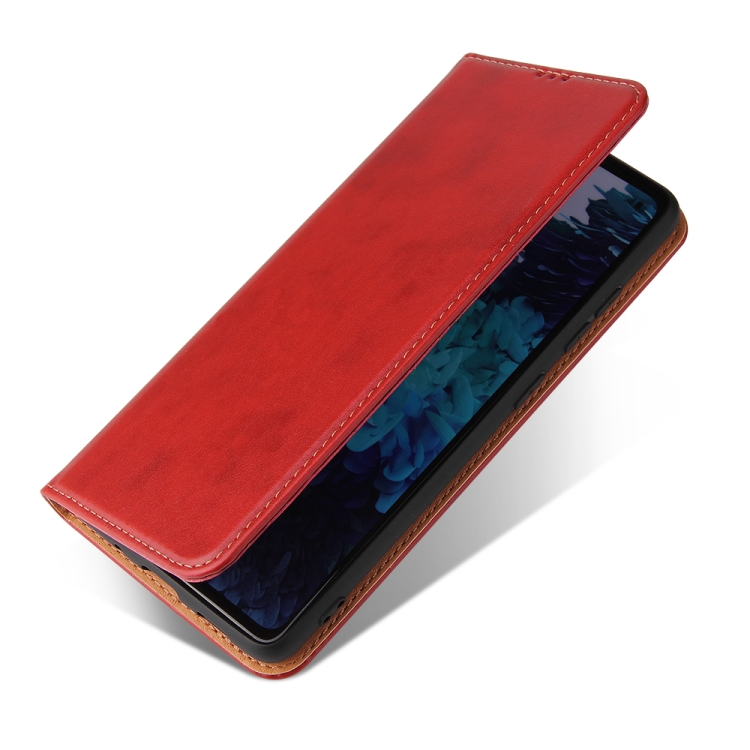 For Samsung Galaxy S20 FE / S20 Lite Fierre Shann PU Genuine Leather Texture Horizontal Flip Leather Case with Holder & Card Slots & Wallet(Red) For Samsung Galaxy S20 FE / S20 Lite Fierre Shann PU Genuine Leather Texture Horizontal Flip Leather Case with Holder & Card Slots & Wallet(Red)