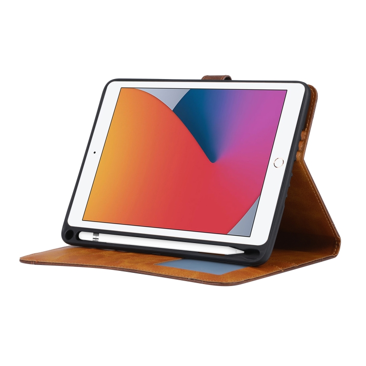 Calf Texture Double Fold Clasp Horizontal Flip Leather Case with Photo Frame & Holder & Card Slots & Wallet For iPad mini 5 / mini 4 / mini 3(Coffee) Calf Texture Double Fold Clasp Horizontal Flip Leather Case with Photo Frame & Holder & Card Slots & Wallet For iPad mini 5 / mini 4 / mini 3(Coffee)