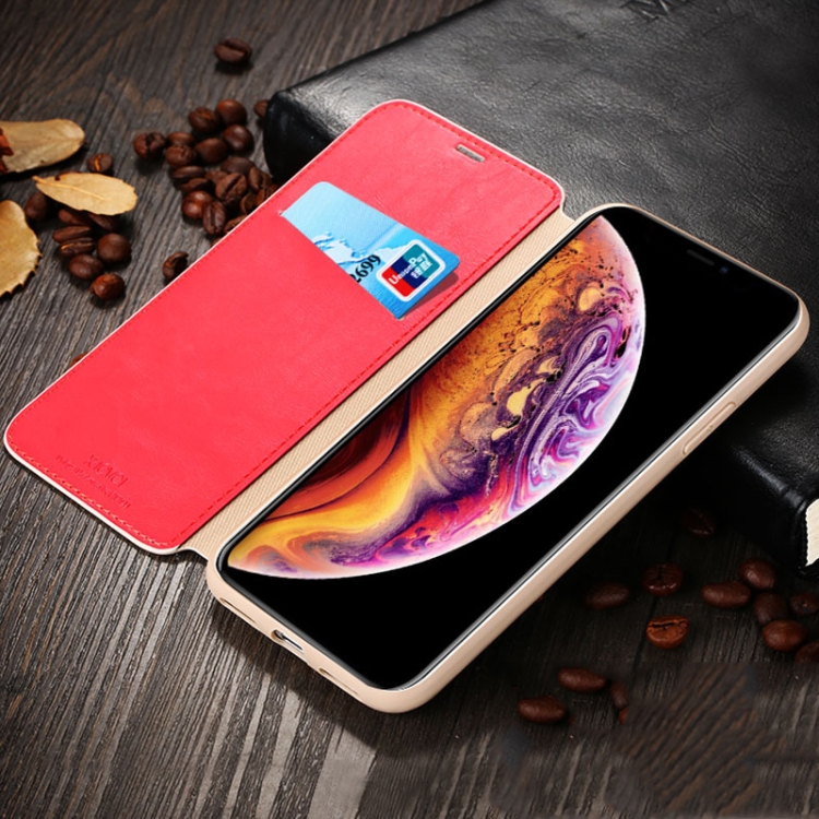 For iPhone 11 Pro X-level Fib Card Series Horizontal Flip TPU + PU Leather Case with Holder & Card Slot(Gold) For iPhone 11 Pro X-level Fib Card Series Horizontal Flip TPU + PU Leather Case with Holder & Card Slot(Gold)