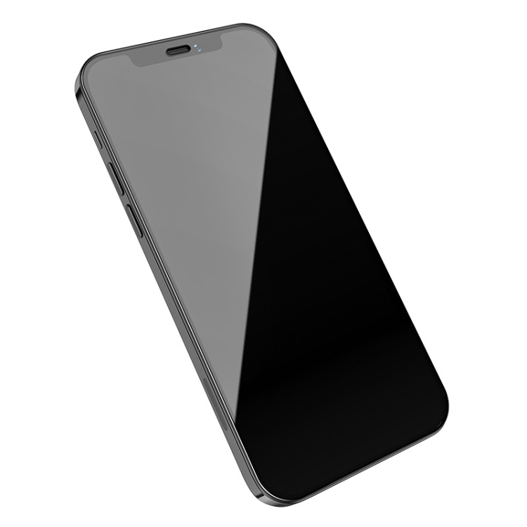 For iPhone 12 Pro Max hoco 0.33mm 2.5D Shatterproof Ultra-fine Edge Full-screen HD Tempered Film(Black) For iPhone 12 Pro Max hoco 0.33mm 2.5D Shatterproof Ultra-fine Edge Full-screen HD Tempered Film(Black)