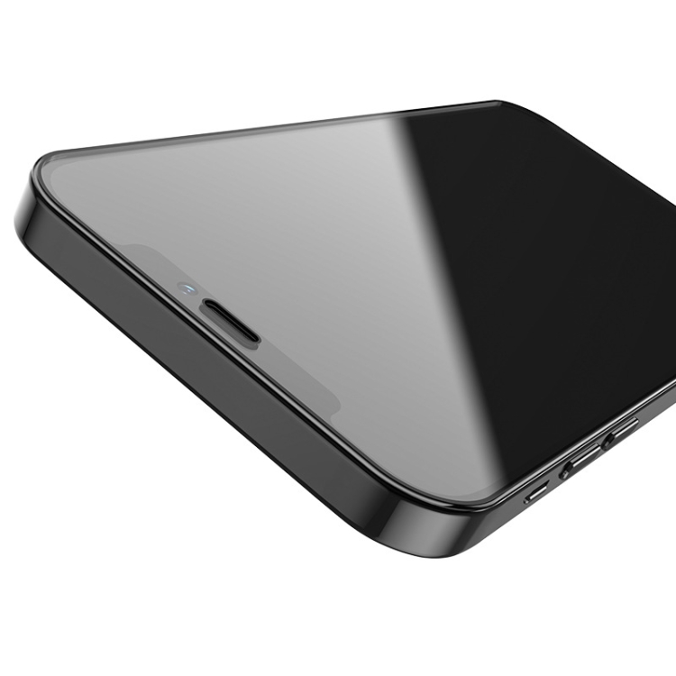 For iPhone 12 Pro Max hoco 0.33mm 2.5D Shatterproof Ultra-fine Edge Full-screen HD Tempered Film(Black) For iPhone 12 Pro Max hoco 0.33mm 2.5D Shatterproof Ultra-fine Edge Full-screen HD Tempered Film(Black)