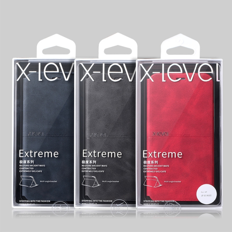 For iPhone 11 Pro X-level Extreme Series Horizontal Flip TPU + PU Leather Case with Holder(Red) For iPhone 11 Pro X-level Extreme Series Horizontal Flip TPU + PU Leather Case with Holder(Red)