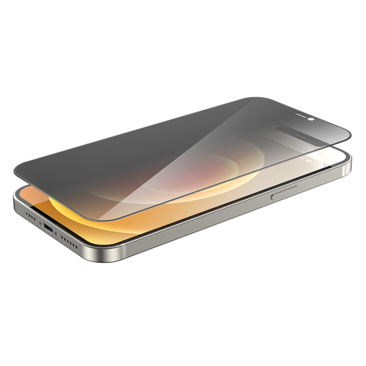 For iPhone 12 mini hoco 0.33mm Shatterproof Edge Full-screen Privacy Tempered Film(Black) For iPhone 12 mini hoco 0.33mm Shatterproof Edge Full-screen Privacy Tempered Film(Black)