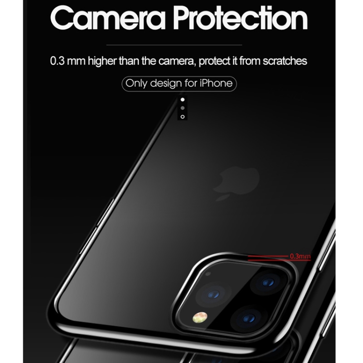 For iPhone 11 Pro X-level Original Series Transparent Ultra-thin TPU Case(Gold) For iPhone 11 Pro X-level Original Series Transparent Ultra-thin TPU Case(Gold)