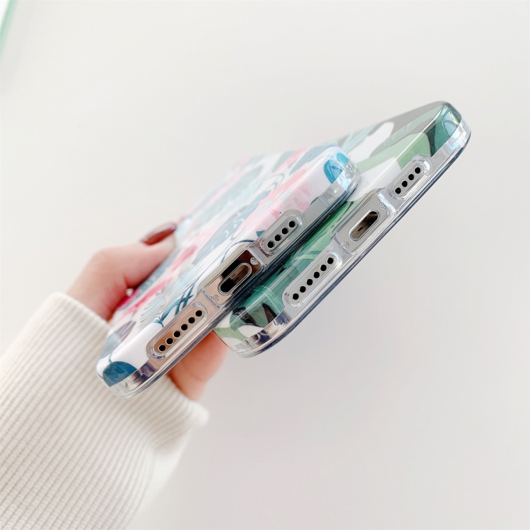For iPhone 11 Pro Max Colorful Flower Pattern TPU Protective Case (D) For iPhone 11 Pro Max Colorful Flower Pattern TPU Protective Case (D)