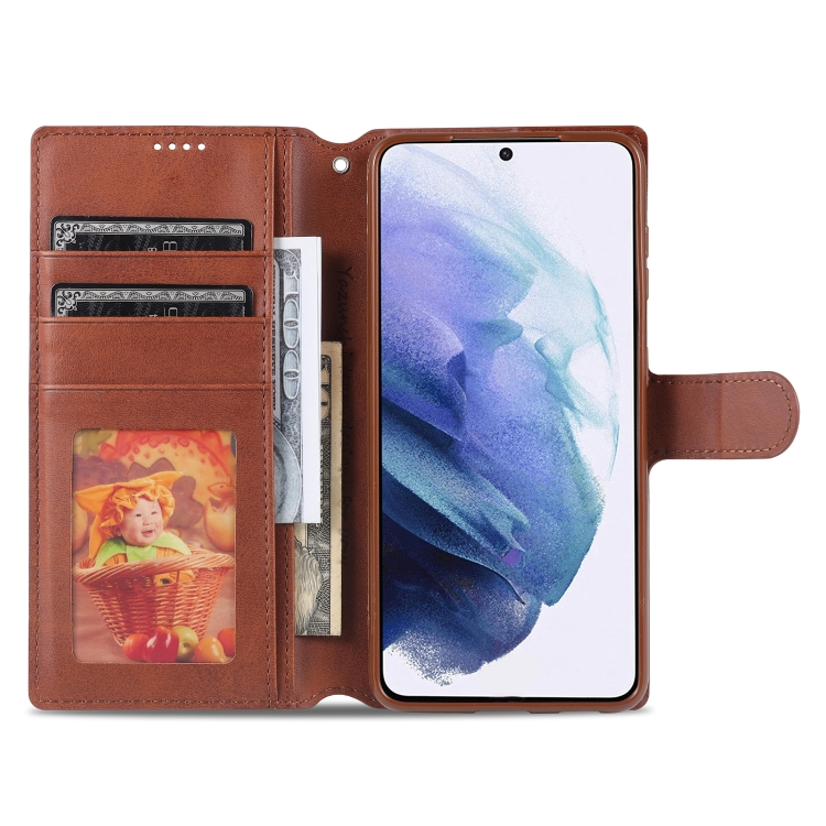 For Samsung Galaxy S21 5G AZNS Calf Texture Horizontal Flip Leather Case with Holder & Card Slots & Wallet & Photo Frame(Black) For Samsung Galaxy S21 5G AZNS Calf Texture Horizontal Flip Leather Case with Holder & Card Slots & Wallet & Photo Frame(Black)