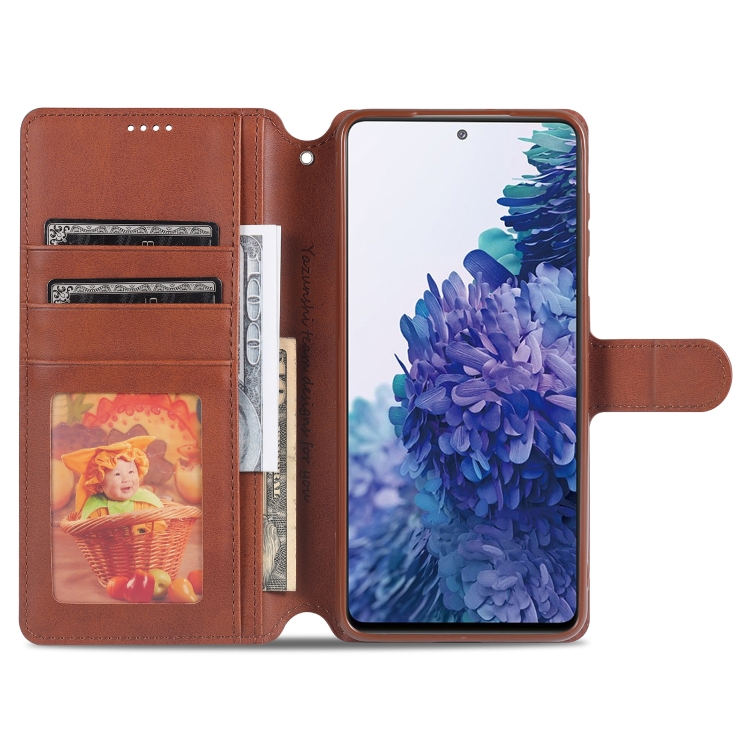 For Samsung Galaxy S21+ 5G AZNS Calf Texture Horizontal Flip Leather Case with Holder & Card Slots & Wallet & Photo Frame(Blue) For Samsung Galaxy S21+ 5G AZNS Calf Texture Horizontal Flip Leather Case with Holder & Card Slots & Wallet & Photo Frame(Blue)