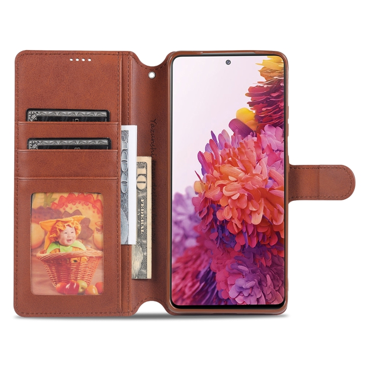 For Samsung Galaxy S21 Ultra 5G AZNS Calf Texture Horizontal Flip Leather Case with Holder & Card Slots & Wallet & Photo Frame(Red) For Samsung Galaxy S21 Ultra 5G AZNS Calf Texture Horizontal Flip Leather Case with Holder & Card Slots & Wallet & Photo Frame(Red)
