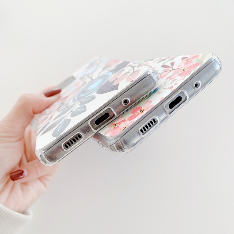 For Samsung Galaxy S20 FE / S20 Lite Colorful Flower Pattern TPU Protective Case(B)