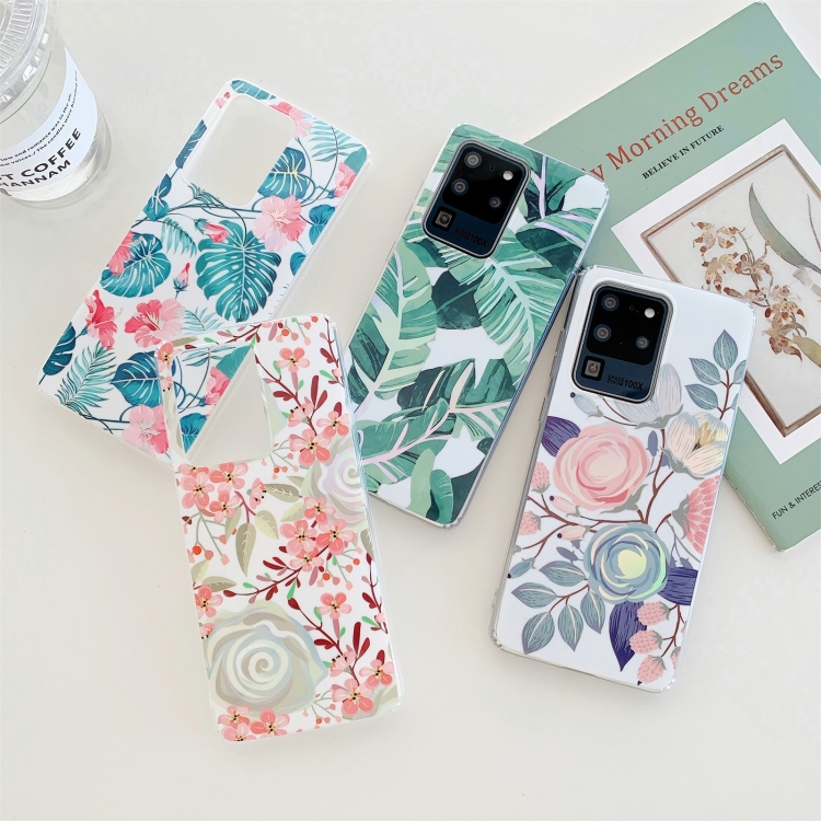 For Samsung Galaxy S20 FE / S20 Lite Colorful Flower Pattern TPU Protective Case(B)