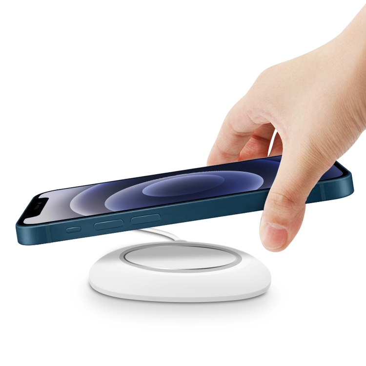 Silicone Protective Case for MagSafe Wireless Charger(White) Silicone Protective Case for MagSafe Wireless Charger(White)