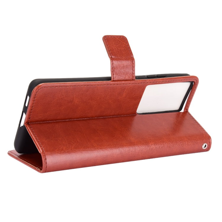 For Samsung Galaxy S21 Ultra 5G Retro Crazy Horse Texture Horizontal Flip Leather Case with Holder & Card Slots & Photo Frame(Brown) For Samsung Galaxy S21 Ultra 5G Retro Crazy Horse Texture Horizontal Flip Leather Case with Holder & Card Slots & Photo Frame(Brown)