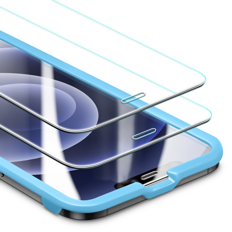 For iPhone 12 / 12 Pro 2pcs ESR Screen Shield Serie 9H Full Coverage Explosion-proof Tempered Glass Film For iPhone 12 / 12 Pro 2pcs ESR Screen Shield Serie 9H Full Coverage Explosion-proof Tempered Glass Film