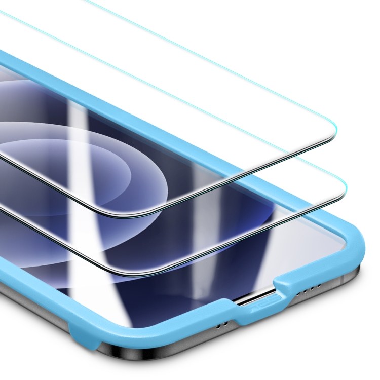 For iPhone 12 / 12 Pro 2pcs ESR Screen Shield Serie 9H Full Coverage Explosion-proof Tempered Glass Film For iPhone 12 / 12 Pro 2pcs ESR Screen Shield Serie 9H Full Coverage Explosion-proof Tempered Glass Film